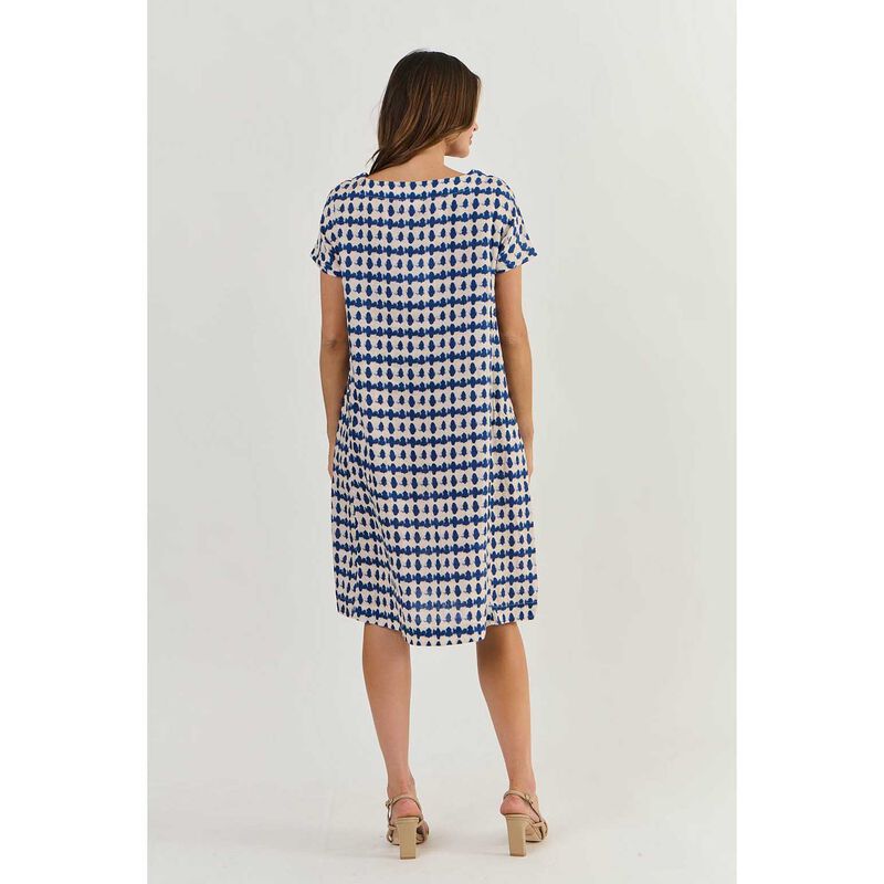 Naturals By O & J Delta Blot Dress image number 1